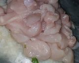 A picture of step 1 of Green chicken pasta.