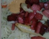 A picture of step 3 of Crazy Noodles🍜.