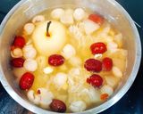 Hình bước làm 2 của món Chè quả lê bát bửu