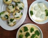 Foto langkah ke 6 dari resep Milky cheese mashed potato broccoli mozza.