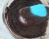 Foto langkah ke 5 dari resep Fudgy Bitter Sweet Black Brownies.
