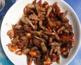 Hình bước làm 1 của món Bánh bột lọc tôm thịt