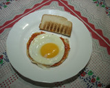 Foto del paso 5 de la receta: Tostada de sobrasada y huevo o en Sándwich