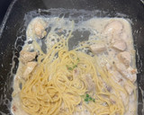 白醬雞胸肉鯛魚義大利麵的食譜步驟9照片