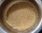 A picture of step 1 of Foxtail millet paniyaram.