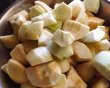 Alma kompót recept fázis 1 fotója