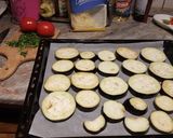 Padlizsán ágyon mozzarella recept fázis 1 fotója