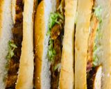 A picture of step 8 of Shawarma 🥙 Burgers 🍔 With Yogurt & cucumber 🥒 Dip.