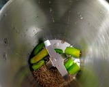 A picture of step 1 of Carrot and Beans Toran.