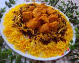 عکس مرحله 8 از دستور نثار پلو با مرغ 😋