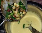 A picture of step 5 of Green onion kaddi.