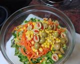 Foto del paso 2 de la receta: Ensalada con aliño de almendras