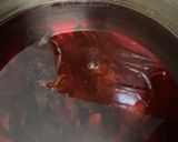 A picture of step 1 of Hibiscus lemonade.