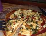Foto del paso 5 de la receta: Pizza con harina integral ❤️
