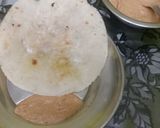 அரிசி சப்பாத்தி வித் கல்லை சட்னி(rice chapati with peanut chutney recipe in tamil) ரெசிபி ஸ்டேப் 22 புகைப்படம்