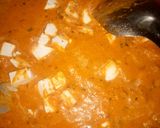 A picture of step 6 of Shahi Paneer.