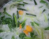 Foto langkah ke 2 dari resep Sayur bobor bayam kacang wortel.