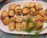 Hình bước làm 6 của món Phi lê cá rô phi cuộn thịt chiên giòn