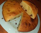 Foto del paso 5 de la receta: Bizcochuelo de vainilla con pasas de uva😋