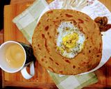 A picture of step 6 of Khasta Karara Paratha.