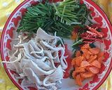 รูปขั้นตอนการทำที่ 2 ของ ผัดเห็ดนางฟ้าเต้าหู้หมูสับ