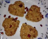 A picture of step 4 of Otas and walnut heart cookies.