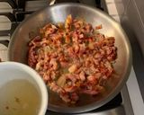 A picture of step 4 of Quiche Lorraine (Bacon and Gruyère Tart).