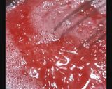 A picture of step 2 of Orangoberry jelly.
