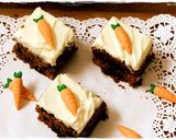 A picture of step 9 of Delicious Carrot Cake with Palm Sugar and Cream Cheese Frosting - All in One Bowl.