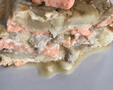 Foto del paso 18 de la receta: "Mousakás"light, o pastel de berenjena y salmón