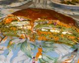 Foto del paso 3 de la receta: Torre de panqueques de espinaca
