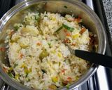 Foto del paso 1 de la receta: Arroz al horno con lo que tenemos en casa.