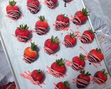 非寶寶食物！！情人節到了需要滿滿的！！草莓巧克力…的食譜步驟4照片