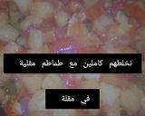 صورة لخطوة 2 من وصفة خبزة الخضار المقلية
