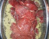 Foto del paso 3 de la receta: Milanesas con puré rojo