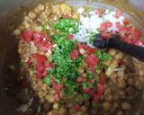 A picture of step 15 of Chickpea Masala Fry.