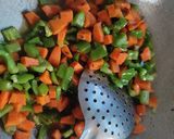 A picture of step 3 of Veg Spring Rolls.