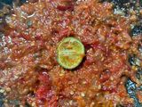 Sambel Terasi jeruk limo