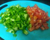 A picture of step 2 of Bread Upma.