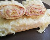 Une image de l'étape 11 de Crêpes salées à la béchamel et jambon 🤤.