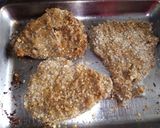 Foto del paso 5 de la receta: Milanesa al horno con pastel "Es, Pu, Sa."