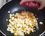 A picture of step 1 of Corn Chat.