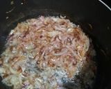 A picture of step 4 of Mutton qorma.