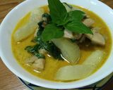 รูปขั้นตอนการทำที่ 2 ของ แกงเขียวหวานไก่ใส่ฟักเขียว #28