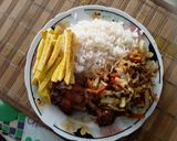 Foto del paso 5 de la receta: Ensalada con raices chinas