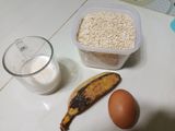 Banana oatmeal pancake
