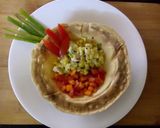 A picture of step 2 of Roti salad bowl Microwave recipe.