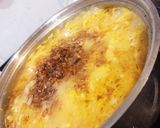 Kapusta kiszona na oleju z cebulką i kaszą pęczak krok przepisu 2 zdjęcie