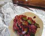 A picture of step 3 of Red Fermented Rice Pepper Buns (Hong Zao Hu Jiao Bing).