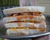 A picture of step 10 of Peri Patakha Chicken Sandwich Cake.